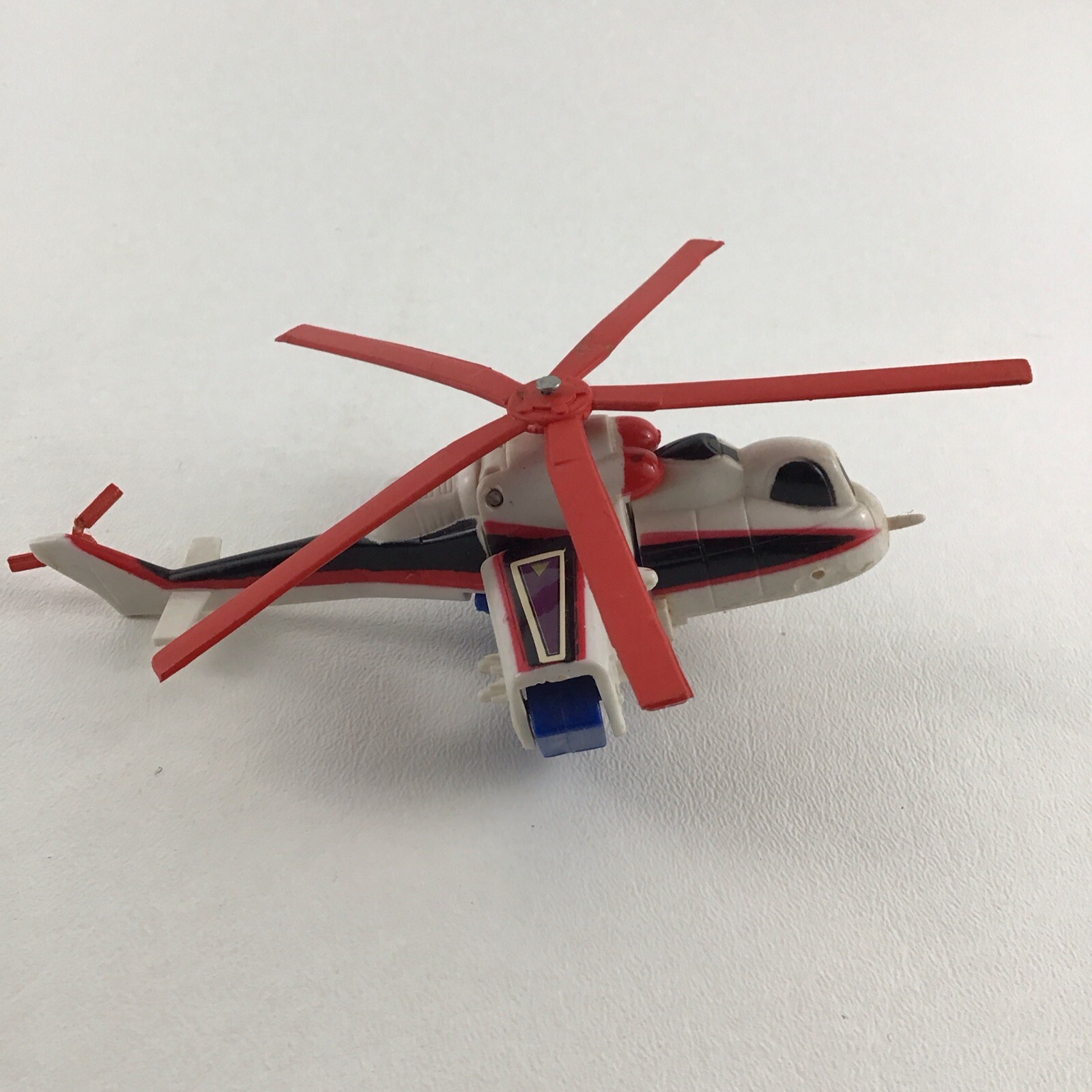 Sky-Bots Transforming Robot Helicopter Phoenix Bot Aircraft Vintage Tek Toys