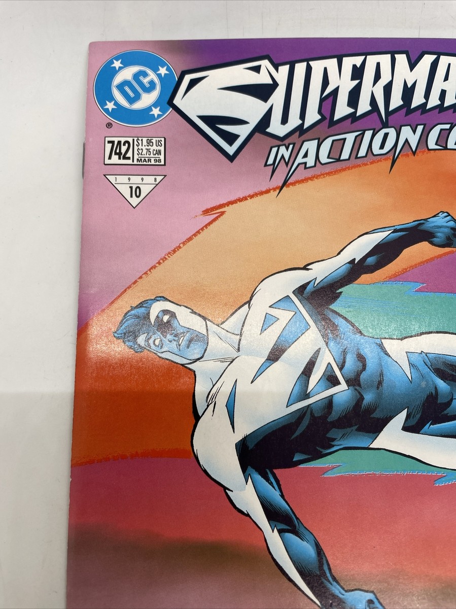 Superman Blue Action Comics # 742 (DC Comics 1998) | eBay