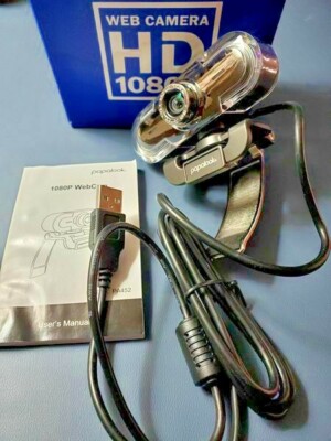 Live Video Web cam w/ Mic PA452 PRO USB 1080P HD Papalook