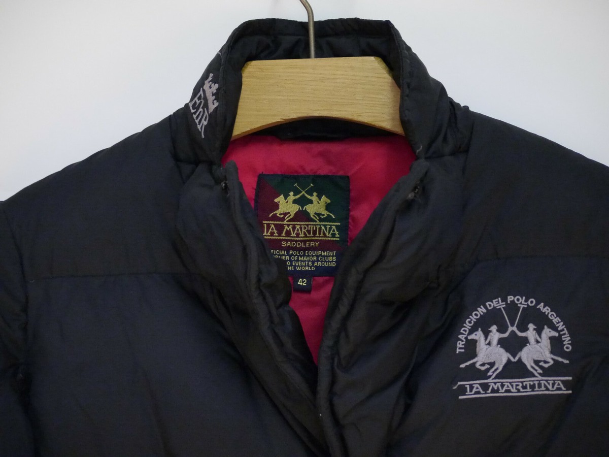 La Martina Daunenjacke Jacke Damen Schwarz 36