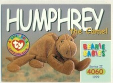 BEANIE BABIES TRADING CARD - SERIES 2 - SERIES II - HUMPHREY THE CAMEL #4060