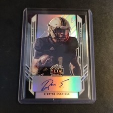 #11/15 Dee D'Wayne Eskridge Rookie Auto 2021 Leaf Metal Autograph Card