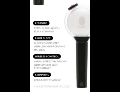 BTS Official Light Stick Army Bomb Map of the Soul Special Edition