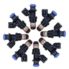 SET OF 8 FUEL INJECTORS 12580681 FOR 2004-10 CHEVROLET GMC 4.8 5.3 6.0 6.2L V8