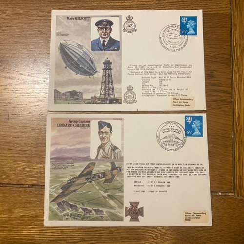 GB 1976-1978 Selection of Nine RAF RAFM HA Series Flown Covers: SHSs/Cachets (2) - Picture 6 of 11