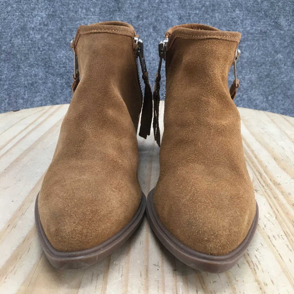 Steven by Steve Madden Botas Mujer 6.5 M Doris Botines Cuero Marrón Cremallera Foto 4 de 4