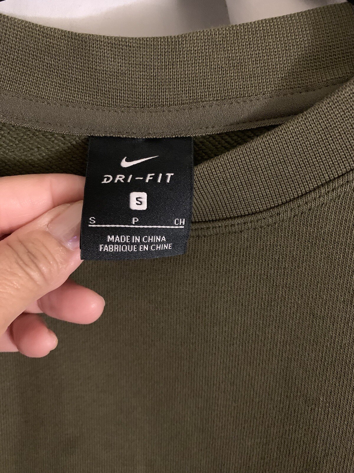 SWEATSHIRT NIKE DRI-FIT FOREST GREEN 