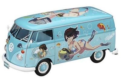 Maquette Hasegawa 1/24 – Volkswagen Type 2 Delivery Van Egg Girls Summer – Ref 52162