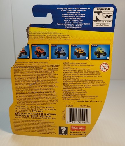 RACING FLAG BLAZE and the MONSTER MACHINES New in Box Fisher Price - Picture 2 of 4
