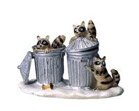 Lemax 42878 - Trash Bandits - Weihnachtsdorf Winterdorf - Neu