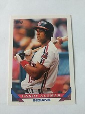 1993 Topps Sandy Alomar Cleveland Indians #85