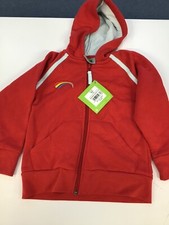 Rainbows Zip Hoodie Official Hooded Top Red Girl Guiding Uniform Size XS