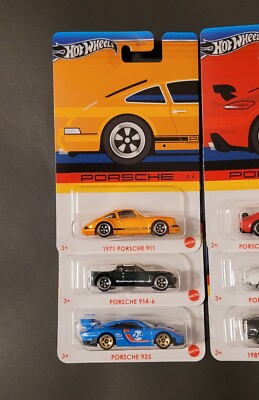 ミニカー Hot wheels Porsche 24 set Hot Wheels 2024 Porsche 6 Car Set Wal Mart Exclusive, Free
