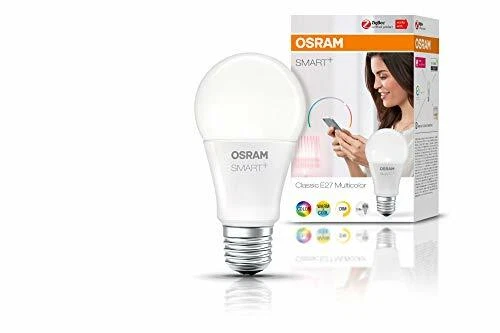OSRAM Smart+ LED ZigBee E27 10W RGB tunable dimmbar EEK G (Spektrum A bis G)