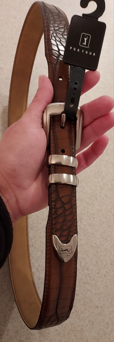 PGA Tour Men’s Belt Brown 40

Good used condition 
Smoke free home PGA Tour Men main image 3
