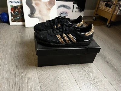 adidas END. x Neighborhood x Samba Black Leopard for Sale