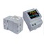 Misuratore Di Corrente E Frequenza D52-2066 Su Guida DIN - Display LCD HD Multicolore