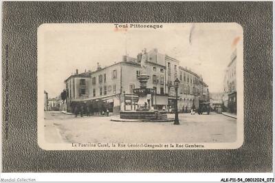 ALKP11-1037-54 - TOUL - Kurbelbrunnen - la rue général-gengoult et la ru