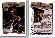 1991 NBA Hoops #499, Karl Malone, Utah Jazz, 1992 Team USA, Dream Team