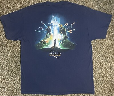 Halo Outpost Discovery T Shirt Event Promo Video Game Xbox