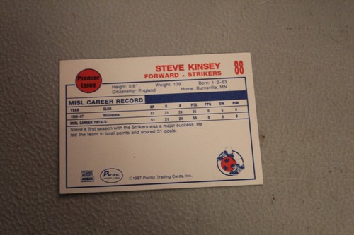 1987 Pacific MISL Soccer Cards Complete Finish Fill Your List Set U-Pick #1-110 - 第 179/224 張圖片