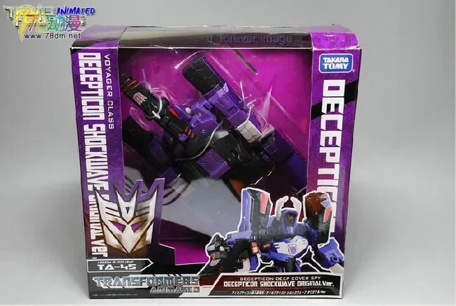 Takaratomy Toy Ta-45 Decepticon Shockwave Original Ver Action