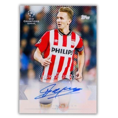 Luuk de Jong 2016 Topps UEFA Champions League Showcase Autograph