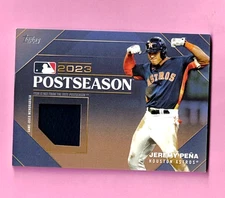 Jeremy Pena Relic 2024 Topps Postseason Performance #PPR-JP #d /25 B15