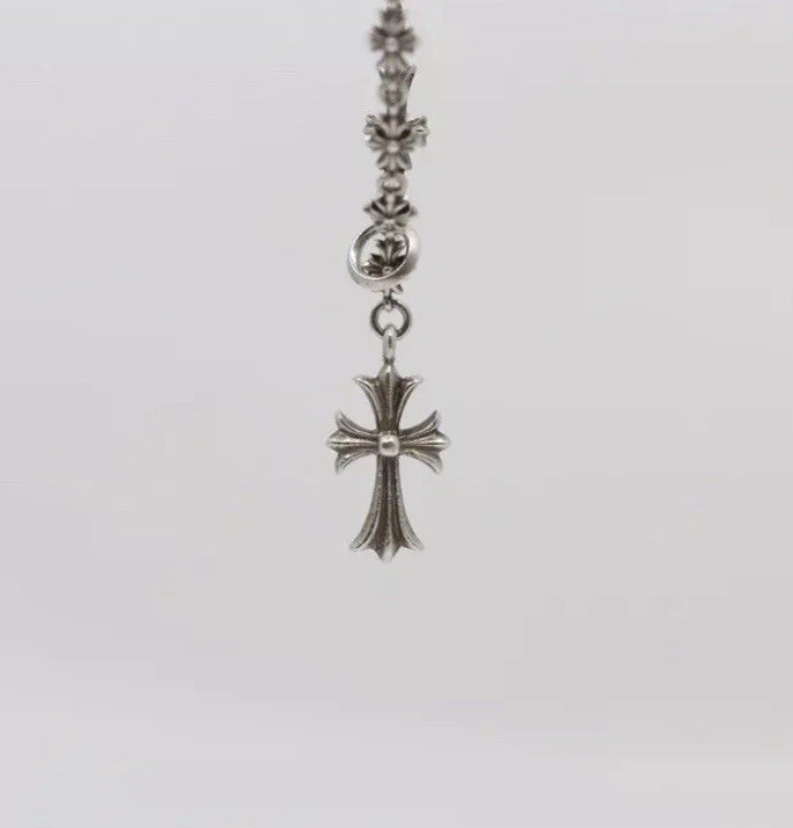 【1点限り】Chrome Hearts Tiny E Choke Chain Chrome Hearts Tiny E Choke Chain Necklace – Justin Reed