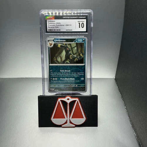 Umbreon 059/131 REVERSE HOLO Prismatic Evolutions CGC 10 Gem Mint Pokemon Card
