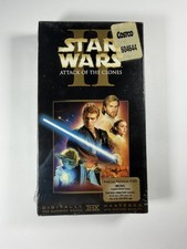 Star Wars Episode II: Attack of the Clones VHS 2002 SEALED NEW w/ Hype Sticker