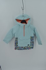 L.L. Bean Size M 5-6 Kids Wildcat Ski Jacket Anorak NWT Teal Floral