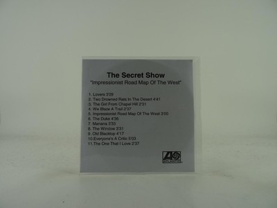 THE SECRET SHOW IMPRESSIONIST ROAD MAP OF THE WEST (148) 11 Track Promo CD Album