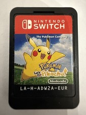 Pokemon Lets Go Pikachu Nintendo Switch - Nur Cartridge
