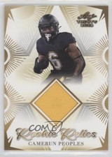 2023 Leaf Trinity Rookie Relics Camerun Peoples #RR-7 0xi8