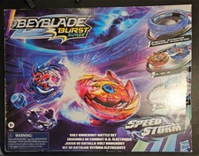 Hasbro Beyblade Burst Surge Speed Storm Motor Strike Battle Set 2Tops Motorized