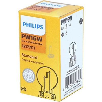 PW16W PHILIPS Standard Halogen Scheinwerfer Signal Innenbeleuchtung Lampe NEW