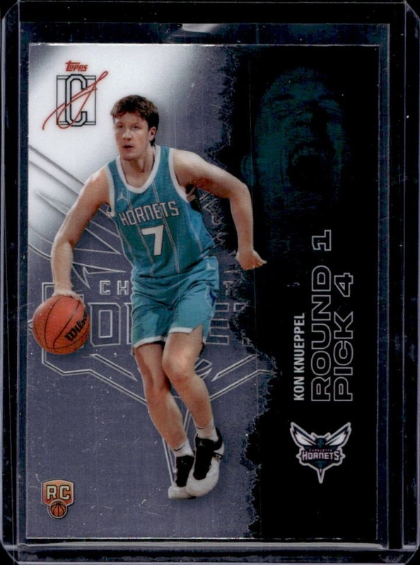 2025-26 Topps Signature Class Kon Knueppel Chrome RC #103 Hornets Rookie