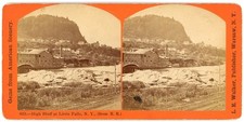NEW YORK SV - Little Falls - High Bluff - LE Walker 1870s