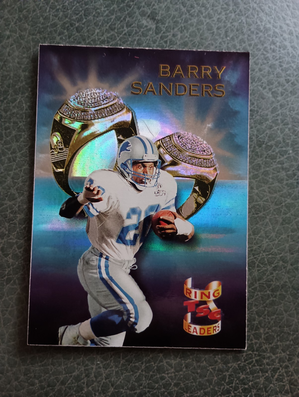 1994 Topps Stadium Club - Ring Leaders Barry Sanders #8