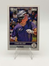 2026 Onyx Vintage Ethan Holliday #OV-ETHO Colorado Rockies Top Prospect Base