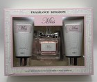 Fragrance Kingdom Miss Womens Gift Set 80ml EDP Body Lotion Shower Gel New