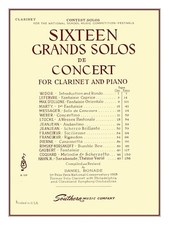 16 Grand Solos de Concert Clarinet