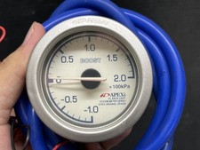 Apexi Mechanical Boost Gauge Meter Copen Aba-l880k Used