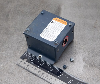 #ad #ad Leeson Electric Motor Steel Wire Way Connection Junction Conduit Box $27.99
