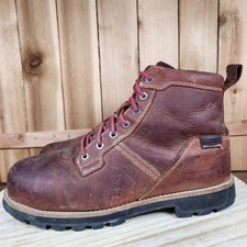 Keen Utility Seattle Work Boots Mens 9EE Brown Leather Steel Toe Safety Work