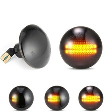 Dynamic Led Side Marker Turn Signal Light For 03-12 Land Rover Range Rover L322