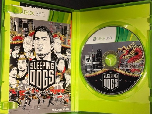 Sleeping Dogs (Microsoft Xbox 360, 2012) GAME COMPLETE w/MANUAL - Picture 3 of 4