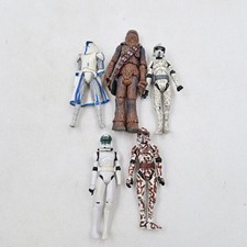 Star Wars The Clone Wars ARF Clone Trooper Ryloth Camo, Chewbaca, Captain Rex