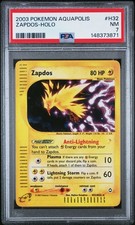 2003 POKEMON AQUAPOLIS #H32 ZAPDOS-HOLO PSA 7 on eBay